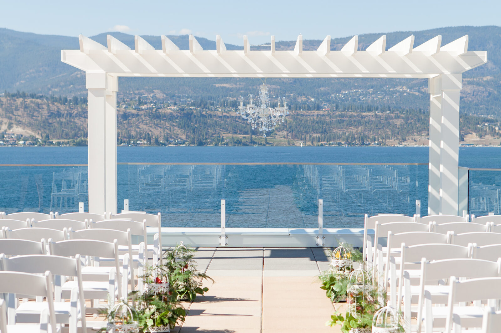 stunning rooftop ceremony at eldorado hotel