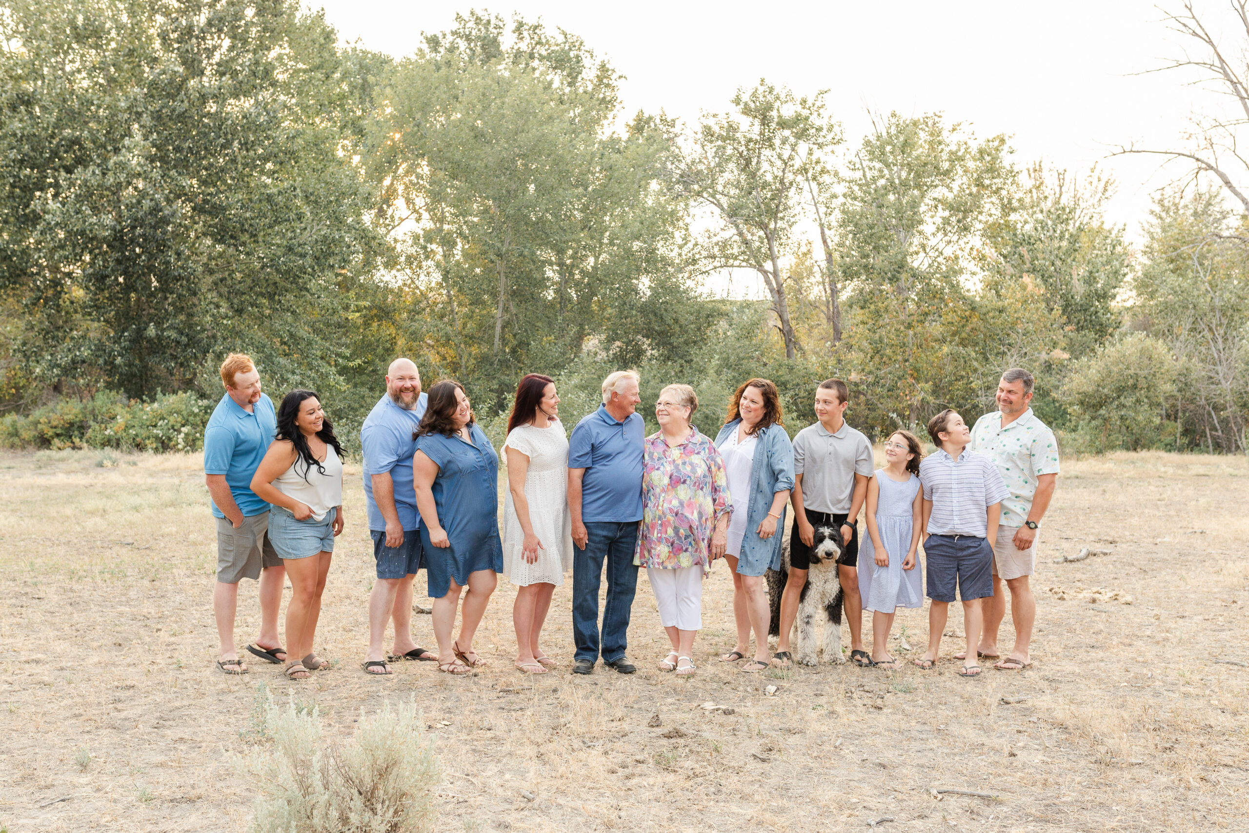 extended family session in penticton