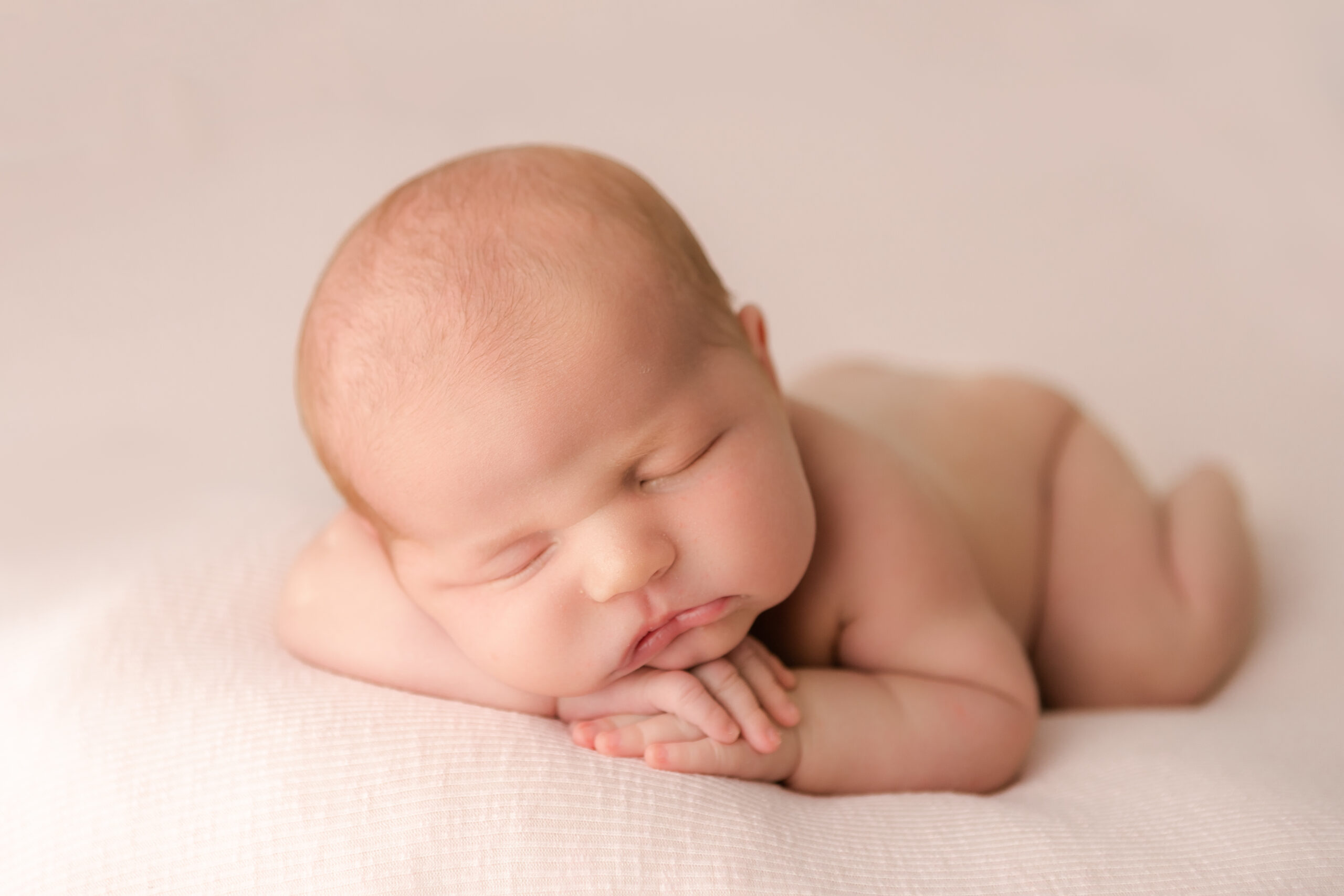 Baby's Safety During Newborn Session in Kelowna